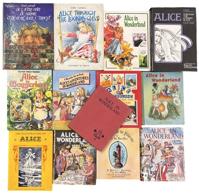Lot 843 - ONE BOX: Large format Lewis Carroll / Alice in...