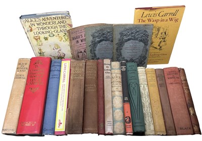 Lot 845 - ONE BOX: LEWIS CARROLL / ALICE IN WONDERLAND...