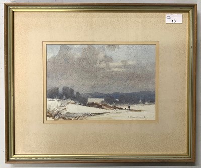 Lot 117 - Trevor Chamberlain ROI RSMA (b.1933), 'Depth...