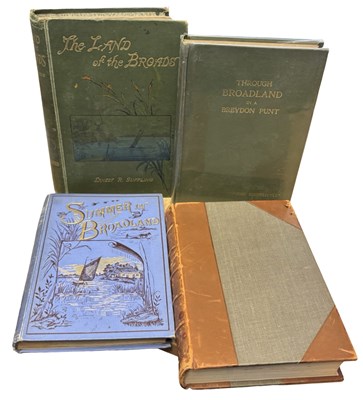 Lot 623 - THE NORFOLK BROADS: 4 Titles: ERNEST R...