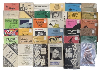 Lot 1135 - ONE PACKET: Magic, conjuring, illusions, card...
