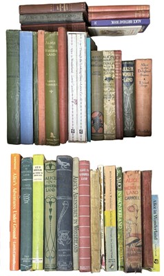 Lot 846 - ONE BOX: Lewis Carroll / Alice in Wonderland...