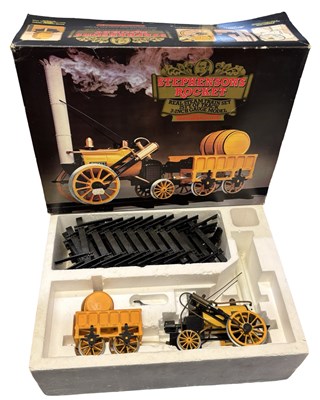 Lot 1 - A boxed Hornby 3.5'' gauge Stephenson's Rocket...