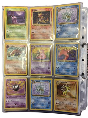 Lot 185 - POKEMON TCG: One folder containing an...