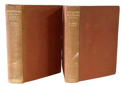 Lot 557 - IRAQ - MESOPOTAMIA. Loyalties Mesopotamia Two...