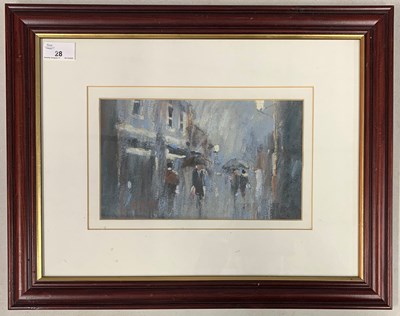 Lot 28 - George William Gill (b.1949), 'Wet Evening...