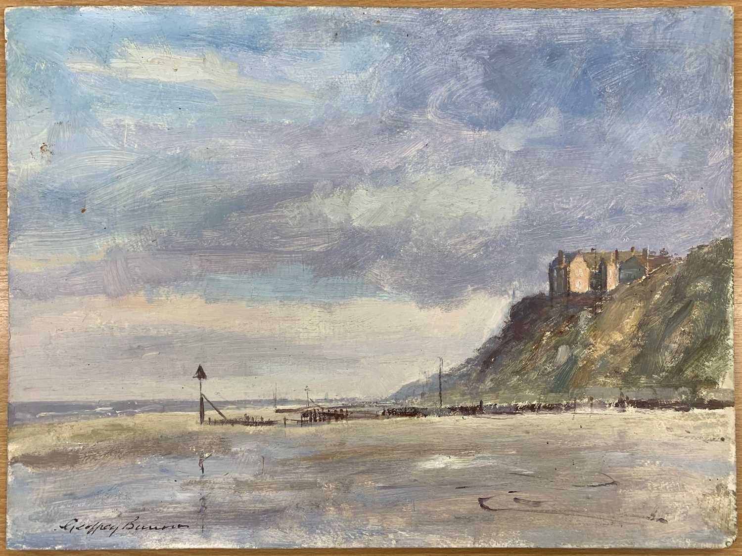 Lot 33 - Geoffrey Burrows (1934-2023), Mundesley Beach,...