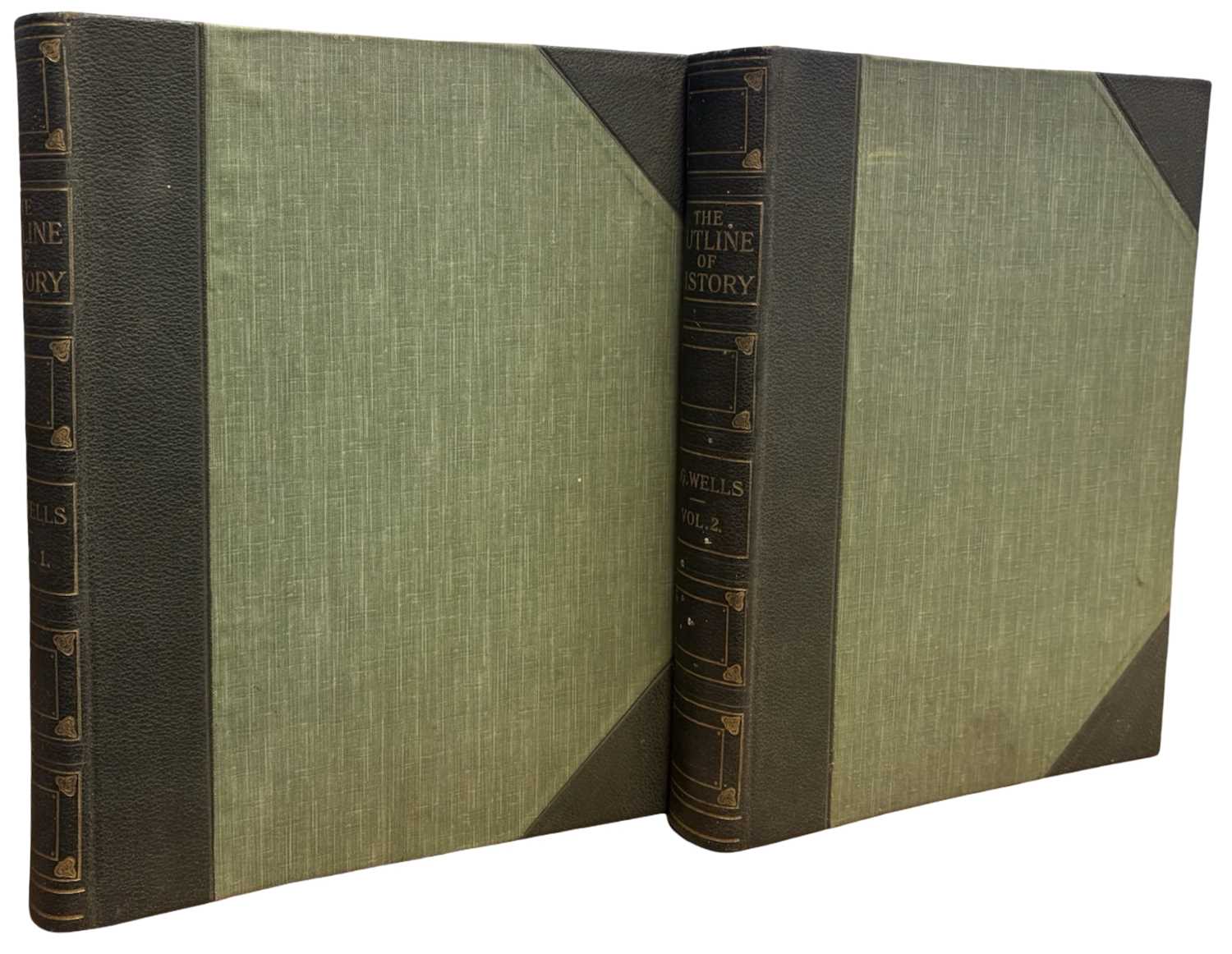 Lot 20 - H G WELLS: THE OUTLINE OF HISTORY - BEING A...