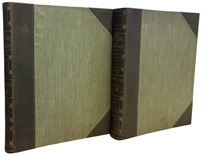 Lot 20 - H G WELLS: THE OUTLINE OF HISTORY - BEING A...