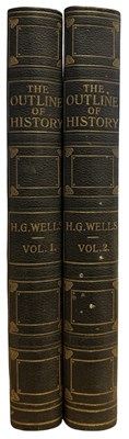Lot 20 - H G WELLS: THE OUTLINE OF HISTORY - BEING A...
