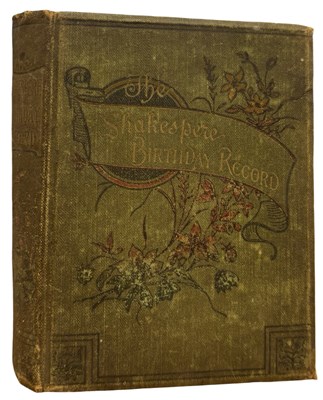 Lot 1203 - THOMAS BURY REID: THE SHAKESPERE BIRTHDAY...