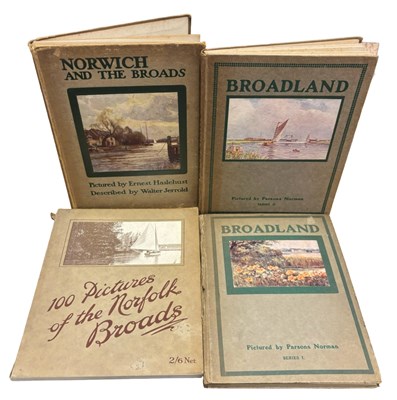 Lot 603 - THE NORFOLK BROADS: 4 Titles: G PARSONS-NORMAN:...