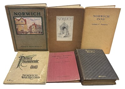 Lot 600A - NORWICH INTEREST: 6 Titles: G PARSONS-NORMAN:...