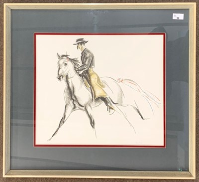 Lot 39 - John Skeaping (1901-1980), 'Rejoneador',...