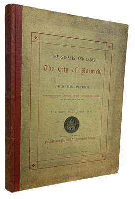 Lot 639 - JOHN KIRKPATRICK AND THE REV W HUDSON (Ed):...