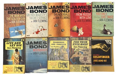 Lot 38 - A collection of 1960s Ian Fleming's James Bond...