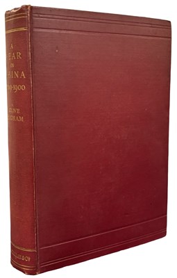 Lot 562 - PRESENTATION COPY FROM AUTHOR. A Year in China...