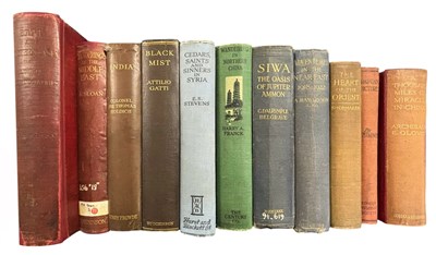 Lot 870 - TRAVEL. A collection of 11 Travel volumes, 8vo,...
