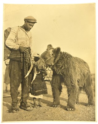 Lot 949 - PHOTOGRAPH. “On the road to the back sea”...
