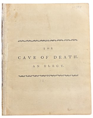 Lot 1115 - THE CAVE OF DEATH An energy inscribed to the...