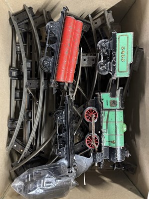 Lot 87 - A collection of various Hornby 0 gauge rolling...