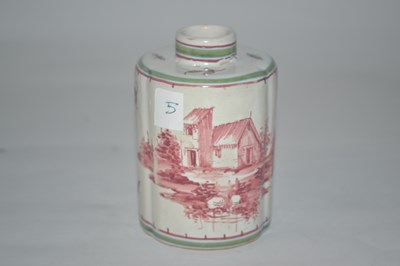 Lot 286 - Italian Tin Glaze Caddy
