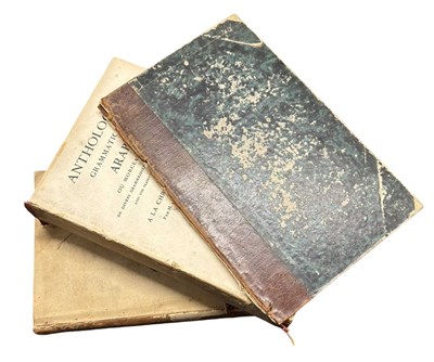 Lot 574 - Anthologie grammaticale arabe, ou morceaux...