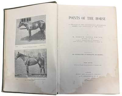 Lot 71 - M HORACE HAYES: POINTS OF THE HORSE - A...