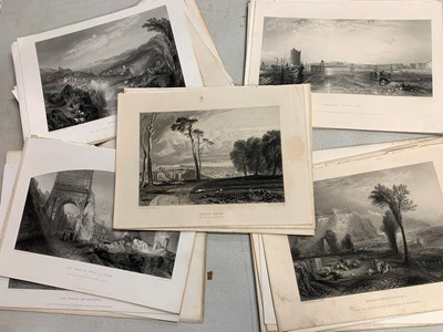 Lot 85 - After JMW Turner (1775-1851), 53 engravings...