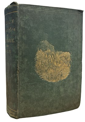 Lot 28 - SIR CHARLES LYELL: PRINCIPLES OF GEOLOGY,...