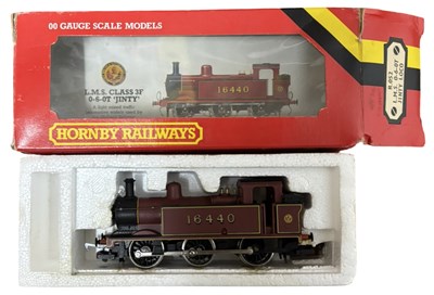 Lot 26 - A boxed Hornby 00 gauge R052 LMS 0-6-0T Jinty...