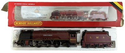 Lot 24 - A boxed Hornby 00 gauge LMS Coronation Class...