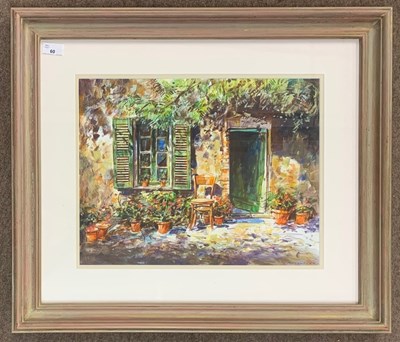 Lot 60 - Michael J. Saunders (b.1950), Study of a sunny...