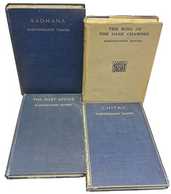 Lot 254 - RABINDRANATH TAGORE: 4 Titles: CHITRA, London,...