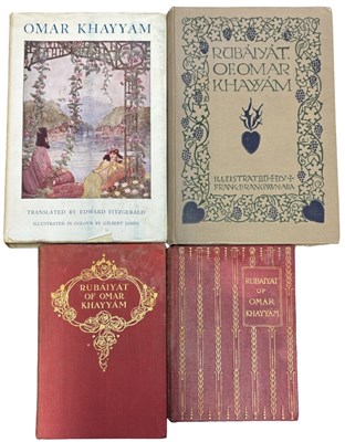 Lot 446 - THE RUBAIYAT OF OMAR KHAYYAM: 4 Editions:,...