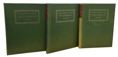 Lot 505 - CHRISTOPHER HUSSEY: ENGLISH COUNTRY HOUSES; 3...