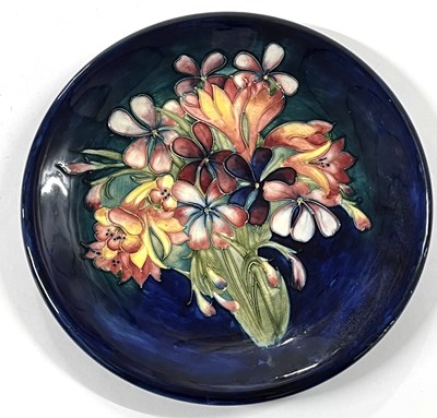 Lot 241 - Moorcroft Spring Flowers Pattern Large Plate