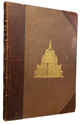 Lot 958 - ARTHUR F E POLEY: ST PAUL'S CATHEDRAL, LONDON,...