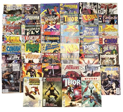 Lot 2 - A mixed collection of Marvel comic books,...