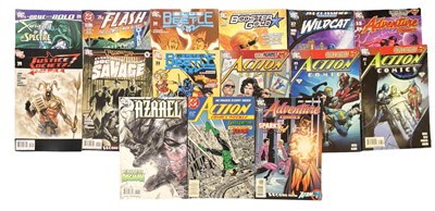 Lot 6 - A large collection of various DC comic books,...