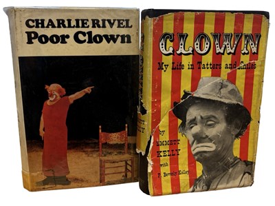 Lot 244 - CLOWNS: 2 Titles: EMMETT KELLY AND F. BEVERLEY...
