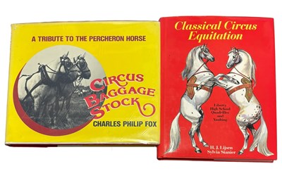 Lot 306 - CIRCUS HORSES: 2 Titles: CHARLES PHILIP FOX:...