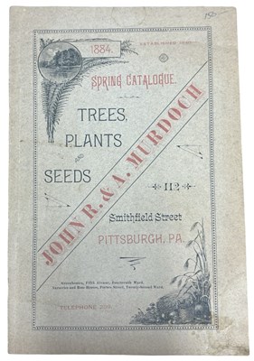 Lot 120 - U.S SEED CATALOGUE. VICTORIAN, John R. &. A...