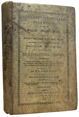 Lot 194 - WILLIAM HONE. Ancient Mysteries Described,...