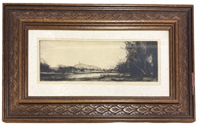 Lot 1055 - SIGNED ETCHING. John George Mathieson (active...
