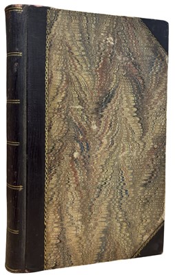 Lot 1146 - MANUSCRIPT BOOK - ON LANGUAGE - DR SAMUEL...