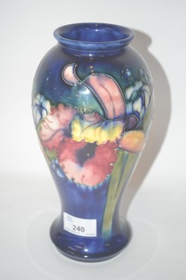 Lot 240 - Moorcroft Vase with the Orchid pattern