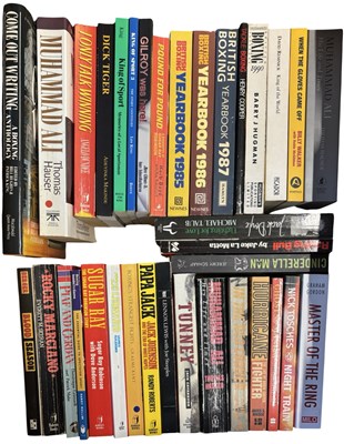 Lot 164 - ONE BOX: Boxing interest books, including...