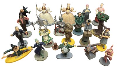 Lot 76 - A collection of Wizard of Oz resin figures,...