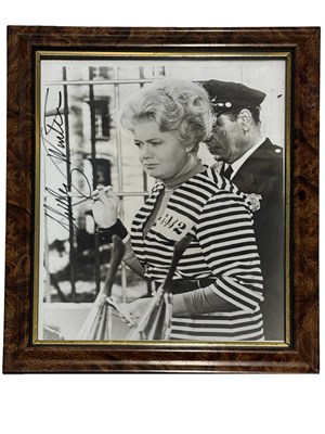 Lot 99 - SHELLY WINTERS [MA PARKER - BATMAN]: Framed...